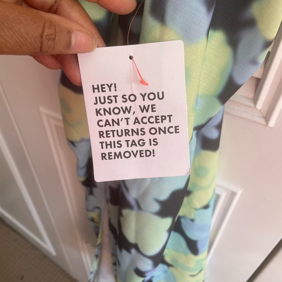 ASOS DESIGN Open Back Slip Midi Dress in Blurred Floral Print - Picture 8 of 8